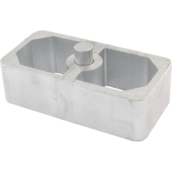 Allstar Performance Allstar Performance ALL56132 2 in. Aluminum Lowering Block for Leaf Springs ALL56132 - main